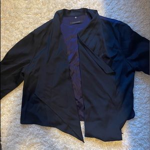 Pure silk blazer